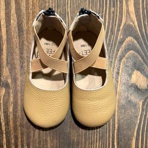 Monkey Feet Nude Ballet Flats